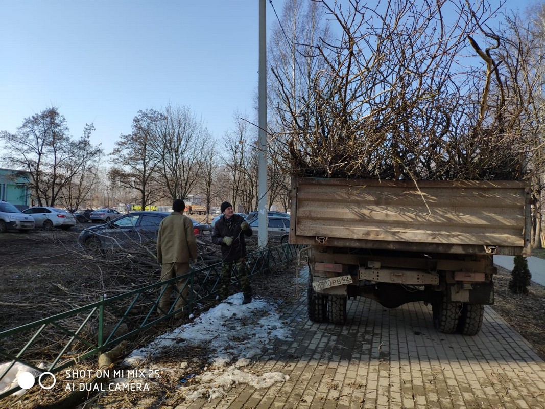 Весенний месячник 2021 по благоустройству и санитарной очистке территории города Рязани 07.04.2021