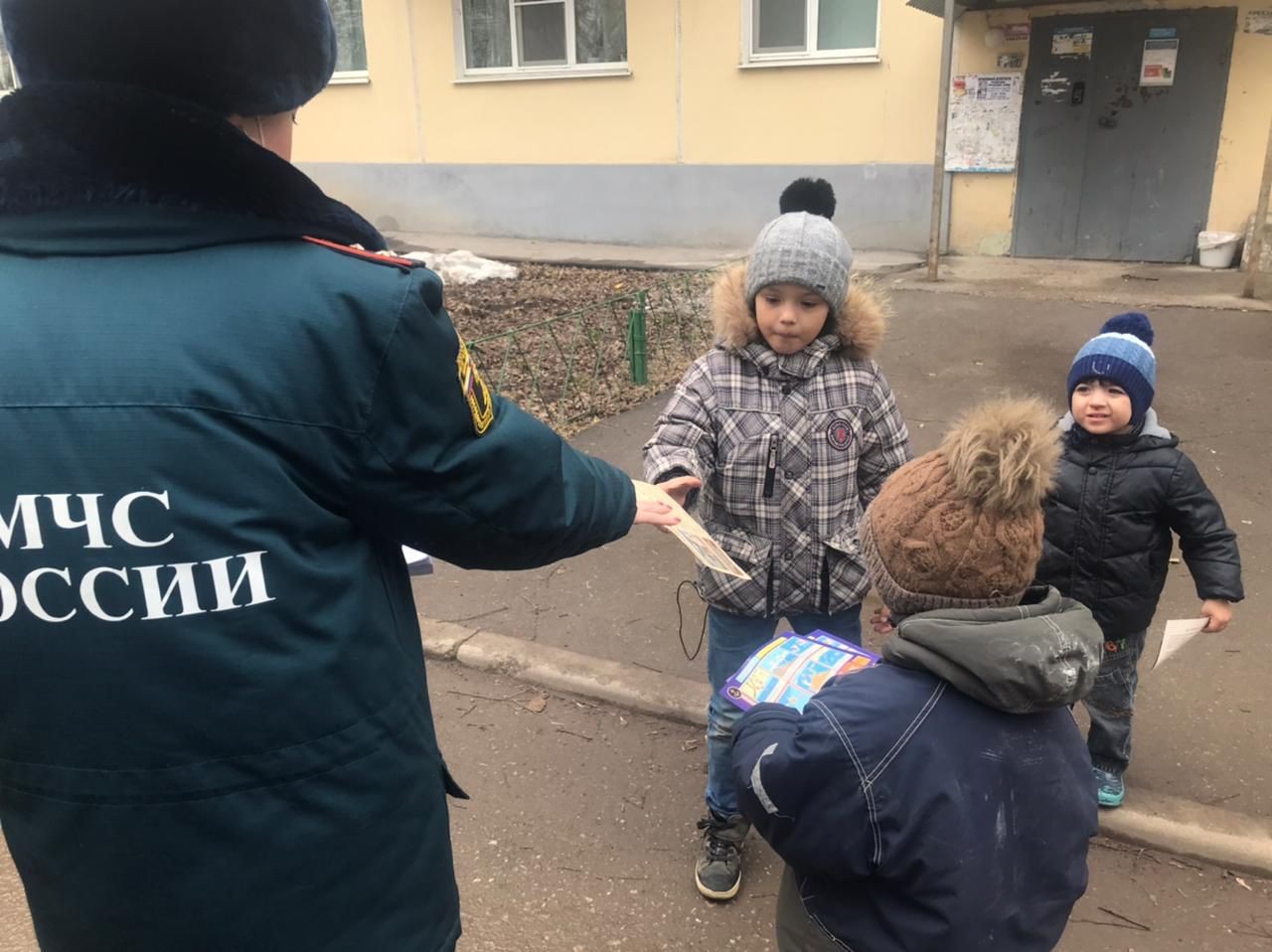 В Московском районе прошел рейд по правилам пожарной безопасности. 04.04.2022