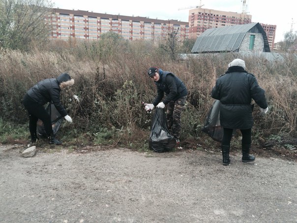 В Семчино прошел субботник по благоустройству 21.10.2015