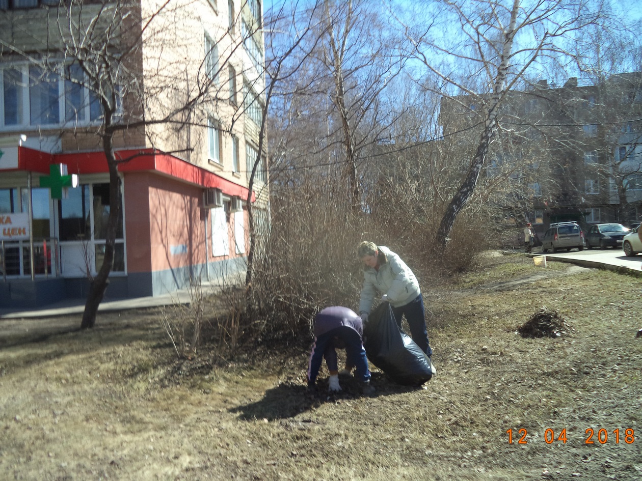 В рамках проведения весеннего месячника 2018 года 12.04.2018