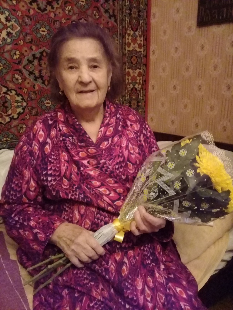 Труженица тыла Рюмина Александра Дмитриевна отметила 90-летие