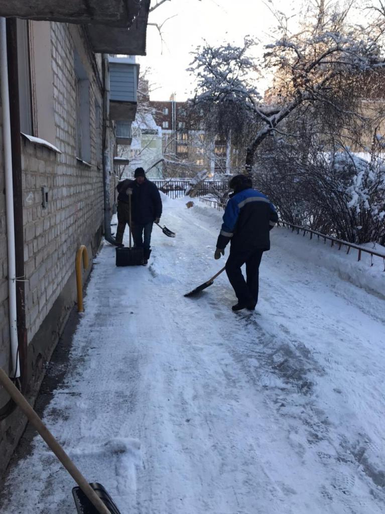 Продолжается контроль за уборкой Советского района 08.02.2021