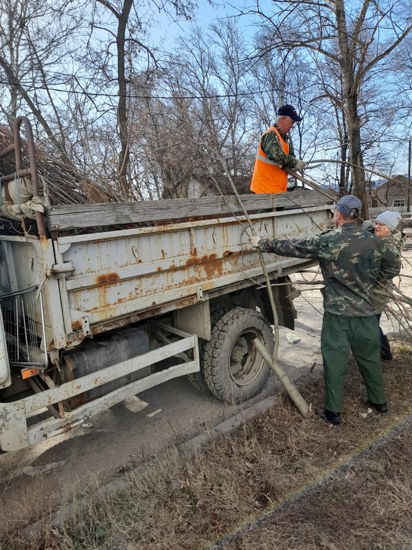 Проведение весеннего месячника 2021 года 14.04.2021