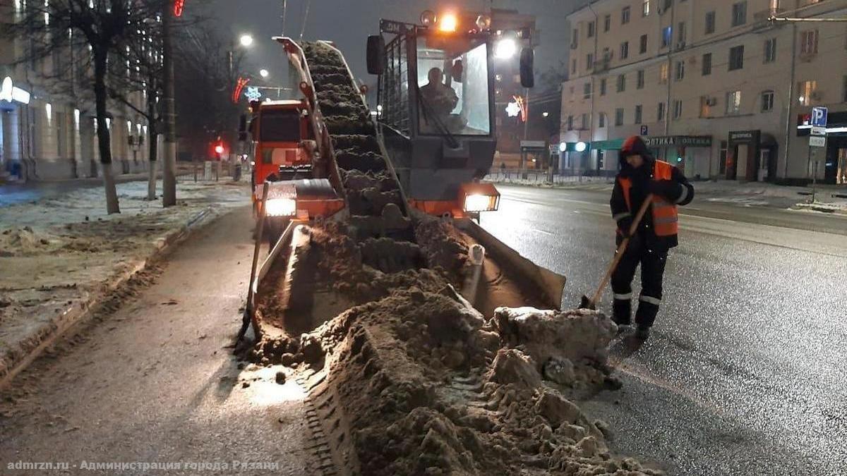 Ночная уборка города: план работ