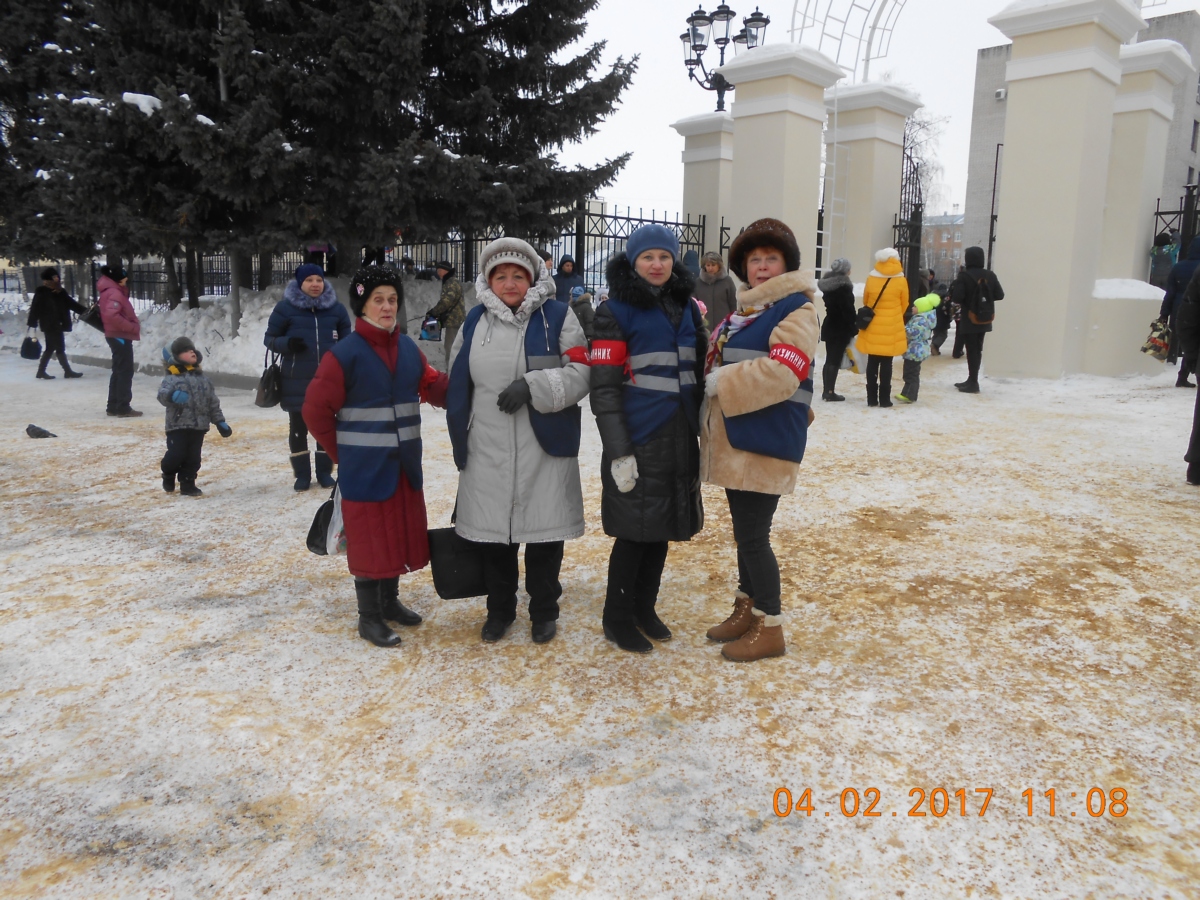 Дружинники ДНД Октябрьского района города Рязани дежурили на открытии Года экологии