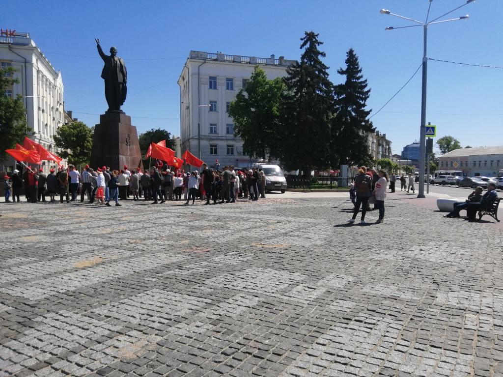 Народные дружинники обеспечивали правопорядок при проведении митинга