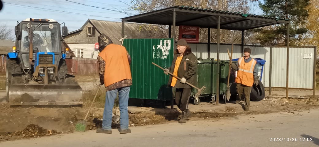 Контроль за содержанием контейнерных площадок 26.10.2023