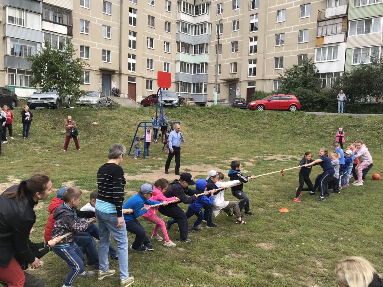 Прошли Веселые старты для жителей поселка Южный