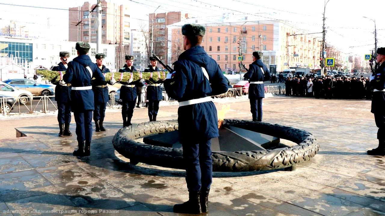 В областном центре стартовали мероприятия, посвященные Дню защитника Отечества