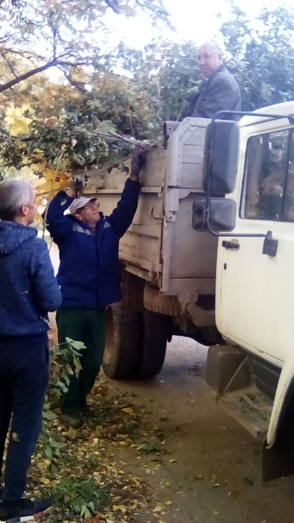 Проведение осеннего месячника в Московском районе 08.10.2020