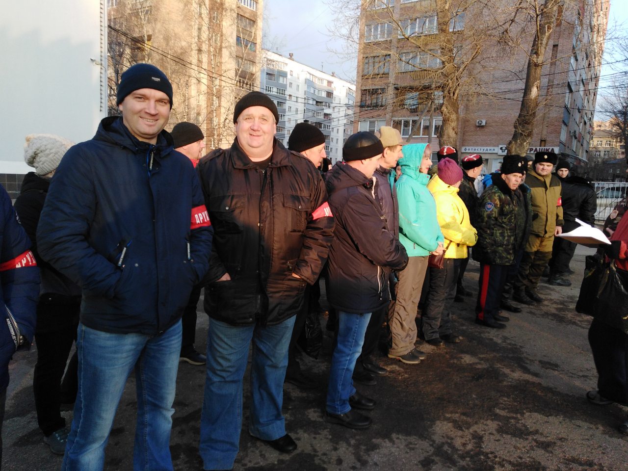 Дружинники Московского района осуществляют охрану правопорядка 09.12.2019