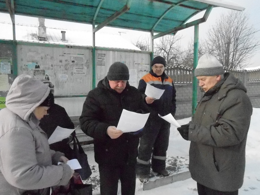 В Октябрьском районе продолжаются проведения сходов по противопожарной безопасности и профилактике отравления угарным газом