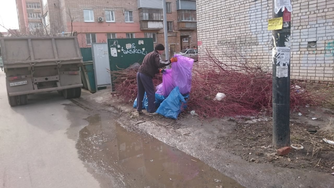 О проведении работ в рамках весеннего месячника 08.04.2022