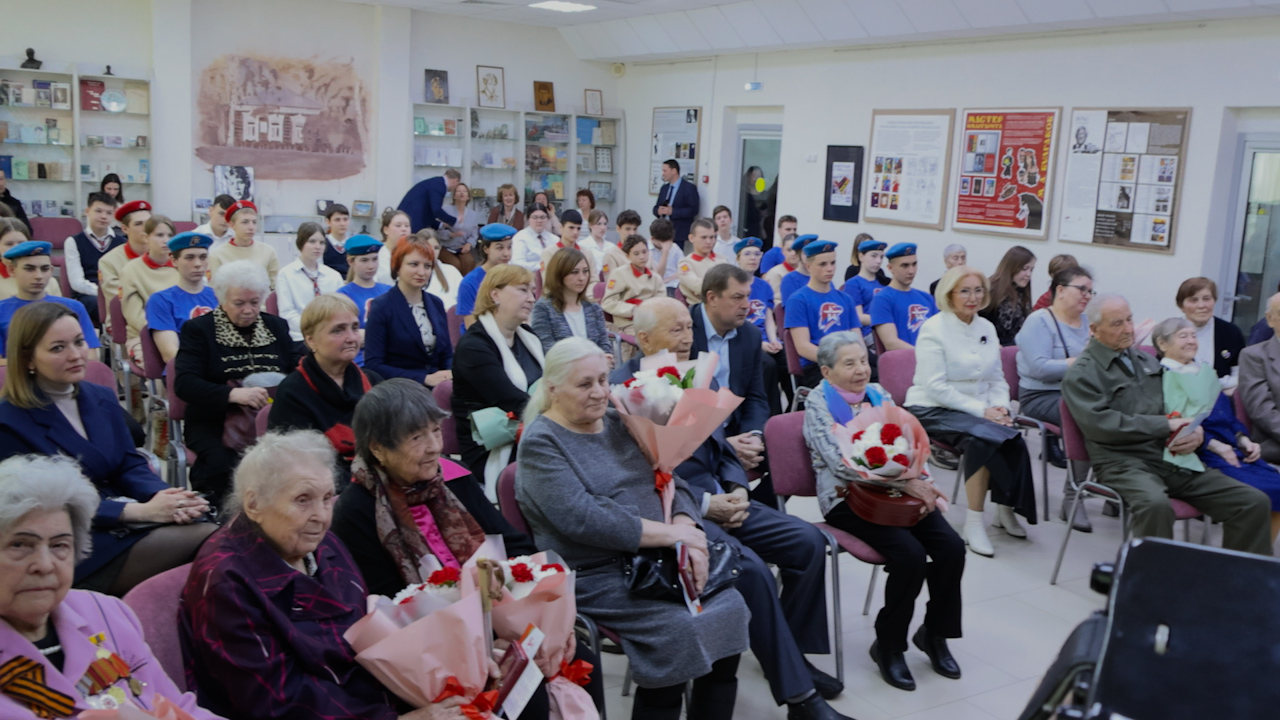 Ветеранам города Рязани вручили медали «80 лет Победы в Великой Отечественной войне 1941-1945 гг.»