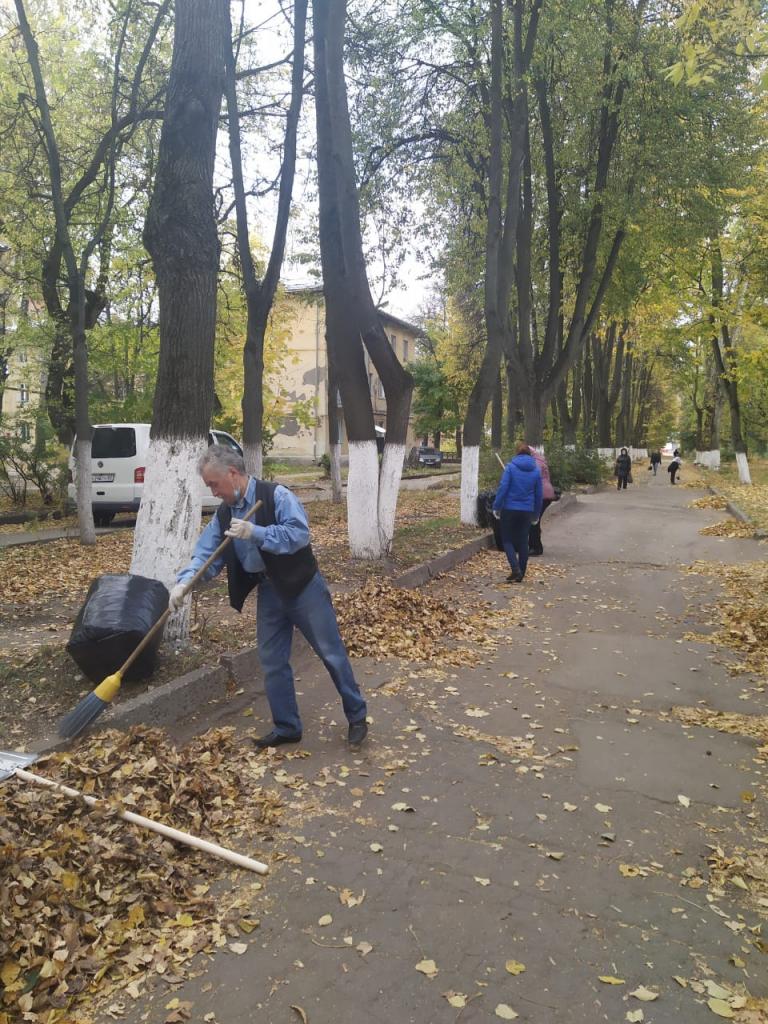 Проведение осеннего месячника в Московском районе 09.10.2020