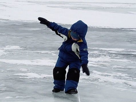 Родители, не допускайте детей к водоемам! 17.02.2020