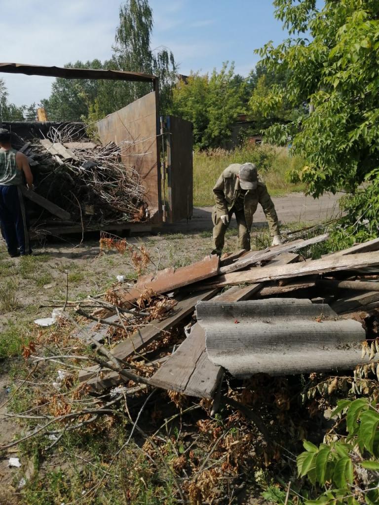 В Солотче продолжаются работы по благоустройству территории 12.08.2020