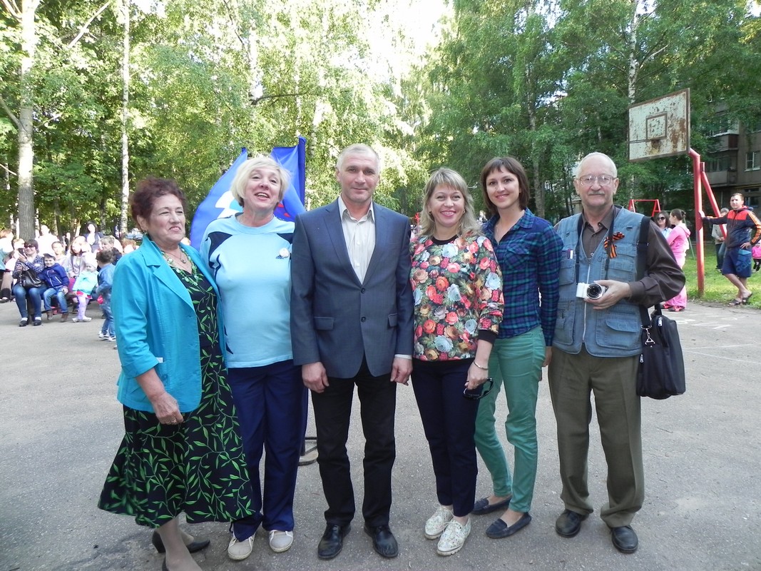 В Московском районе прошел праздник двора 10.07.2017