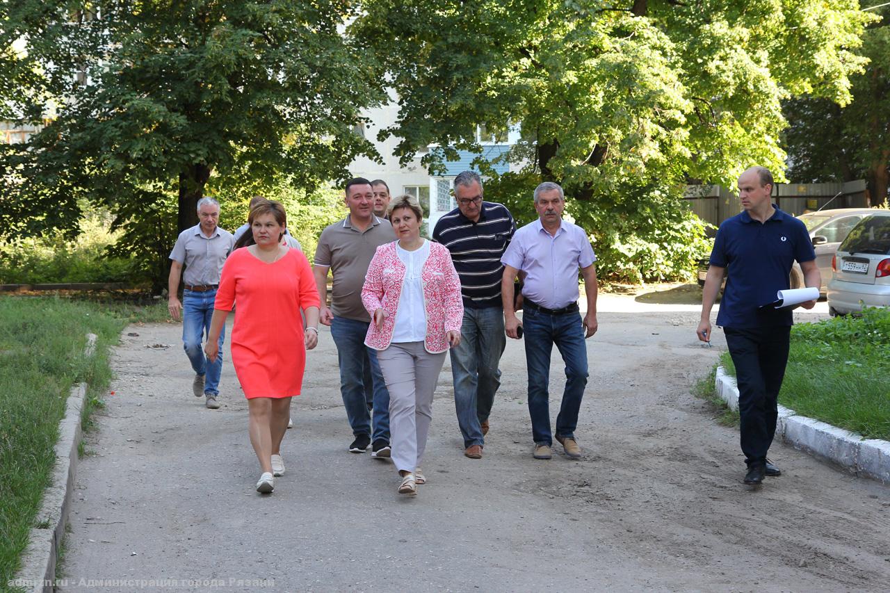 Елена Сорокина провела объезд городских территорий