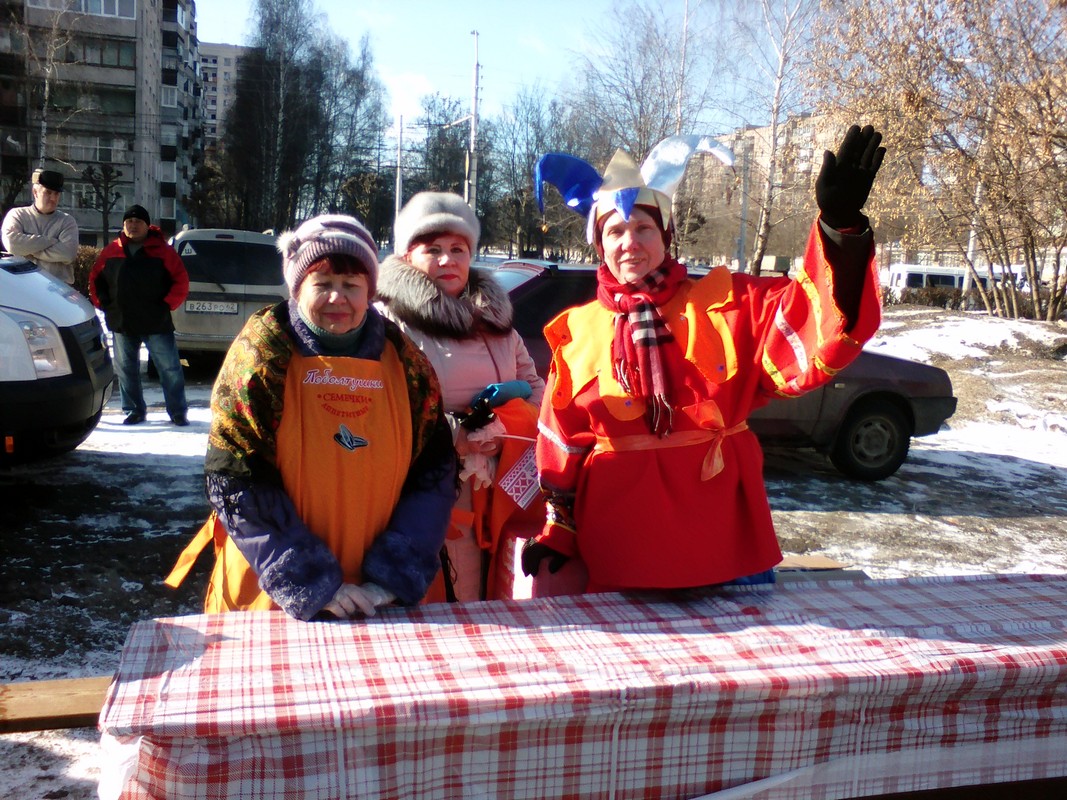 В микрорайоне Канищево прошел праздник «Широкая Масленица» 28.02.2017