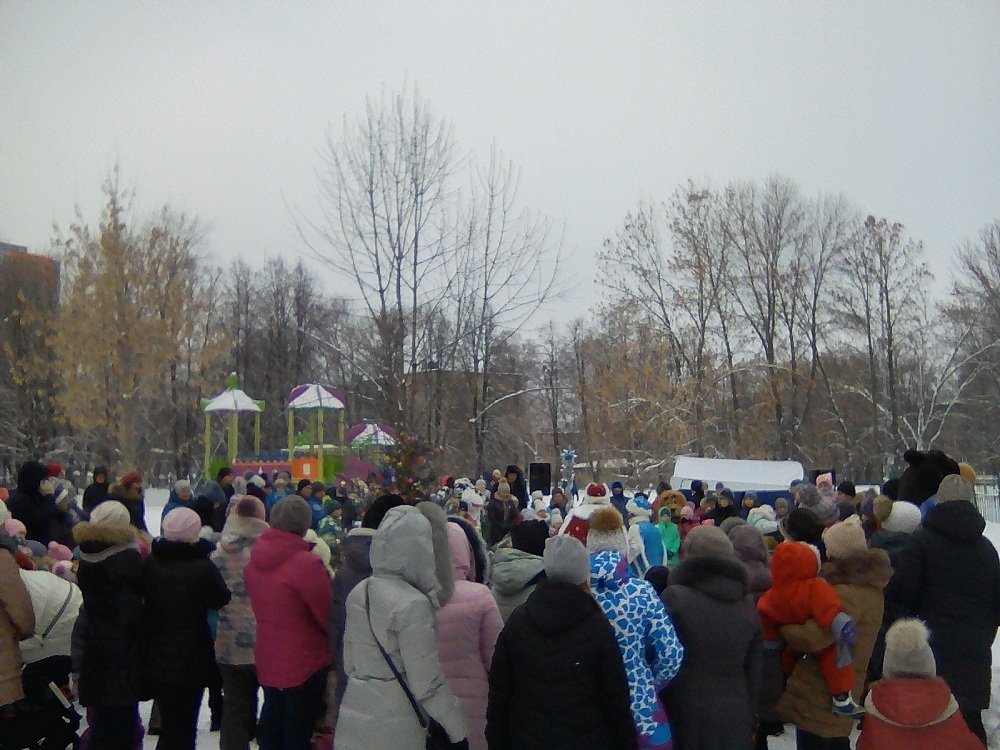 Новогодние праздники Октябрьского района