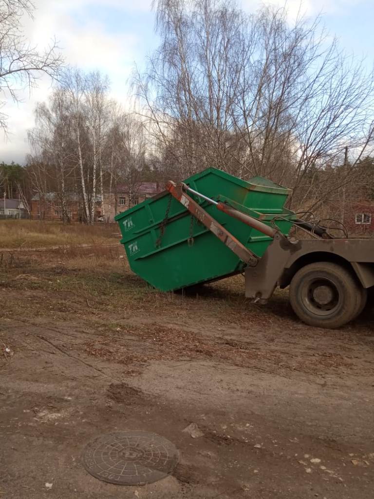 В Солотче установили бункеры для сбора ТКО 12.11.2019