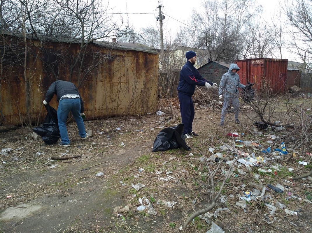 В Московском районе прошел субботник 23.04.2018