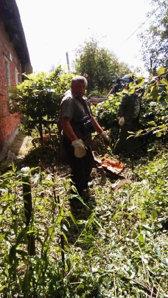 Оказана помощь вдове Великой Отечественной войны 07.07.2020