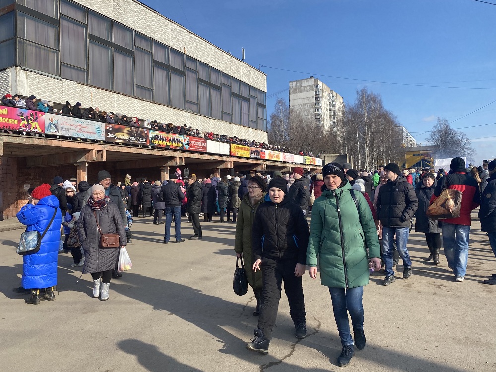 В Октябрьском районе состоялись масленичные гуляния