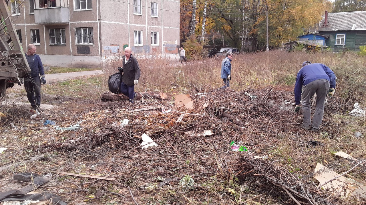 Проведение осеннего месячника в Московском районе 12.10.2020