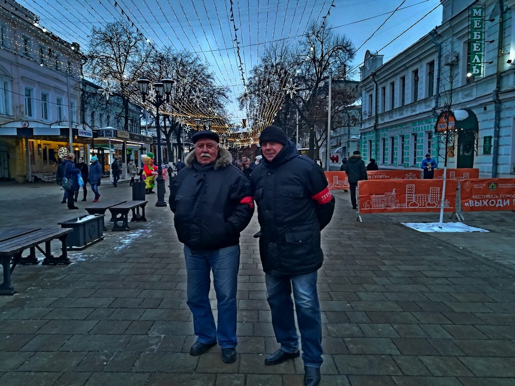 Народные дружинники обеспечивали правопорядок на народных гуляниях, посвященных Старому Новому году