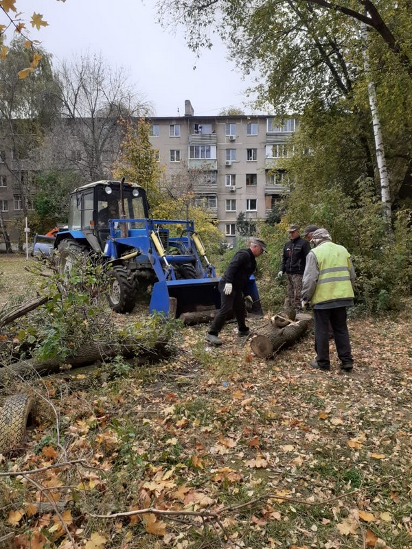 Проведение осеннего месячника в Московском районе 13.10.2020