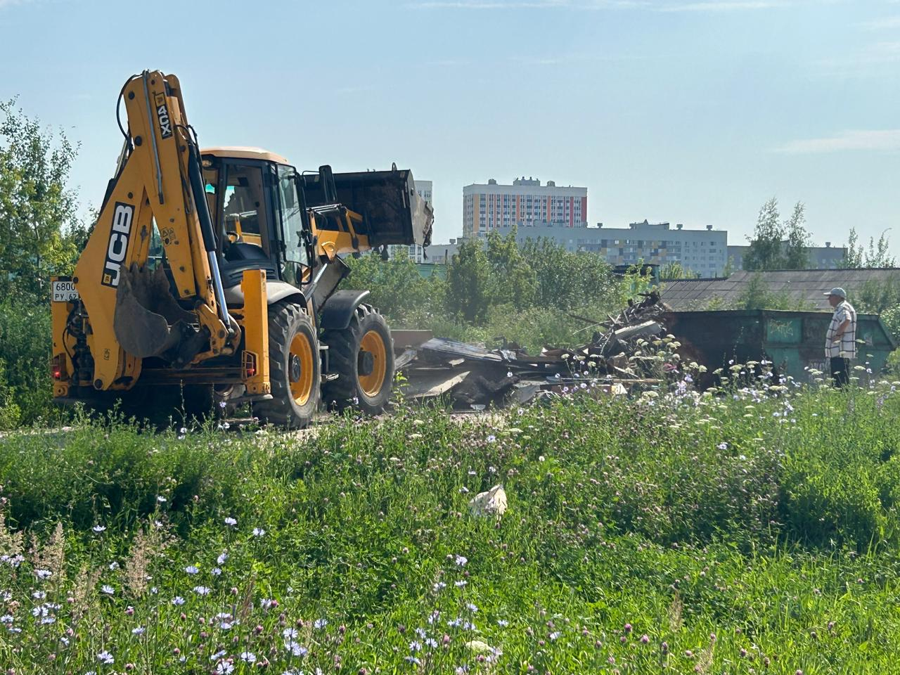 Ликвидация несанкционированных свалок