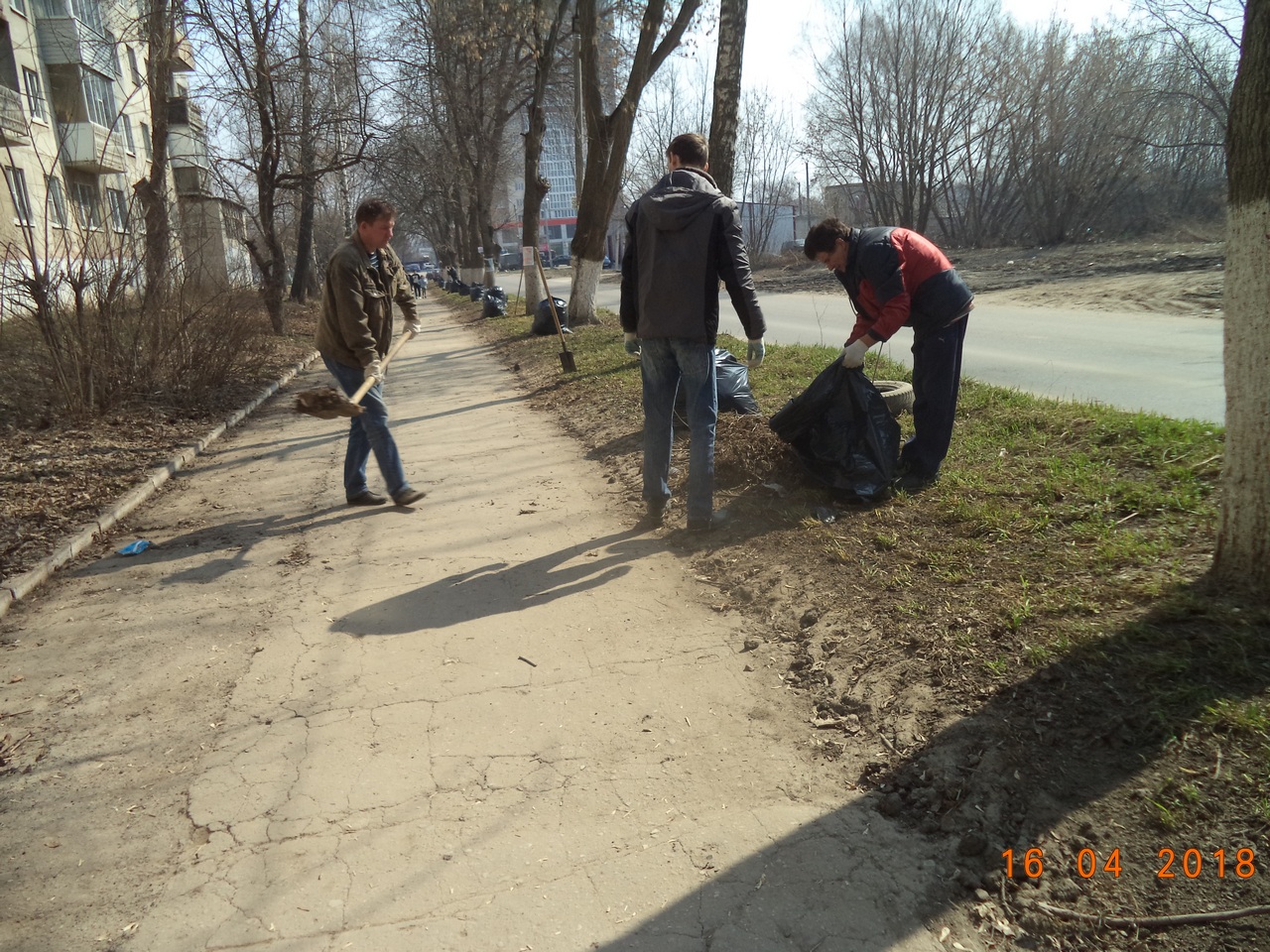 В рамках проведения весеннего месячника 16.04.2018