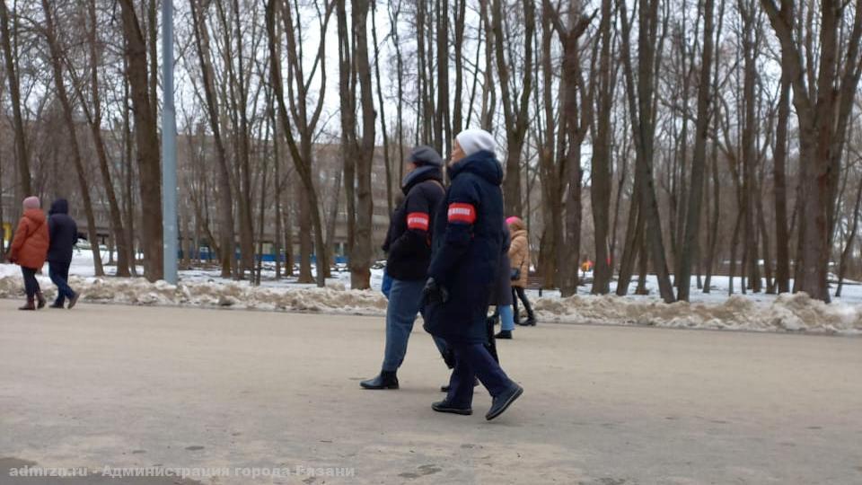 Народные дружинники продолжают патрулирование в Советском районе