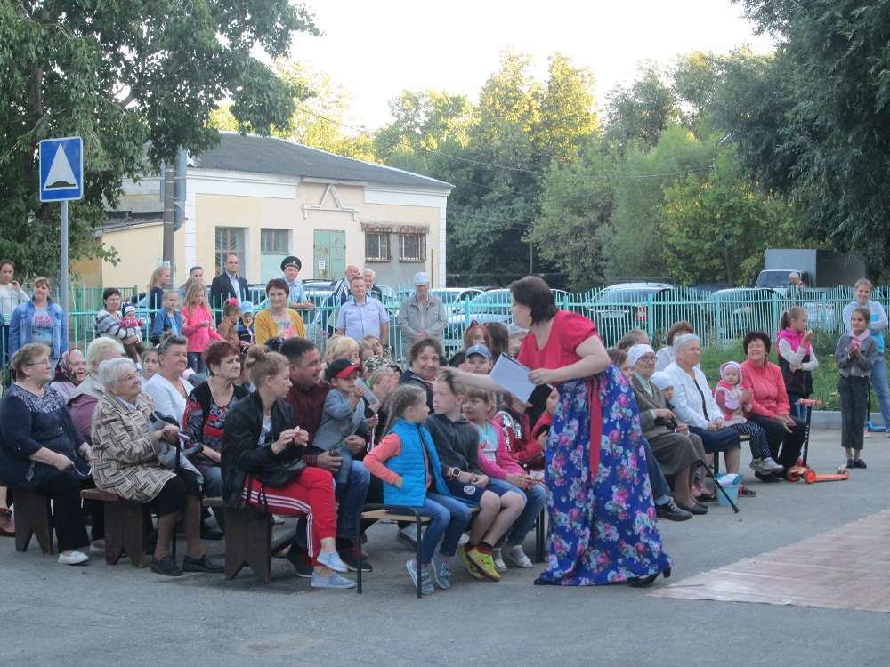 Праздник двора в поселке Соколовка